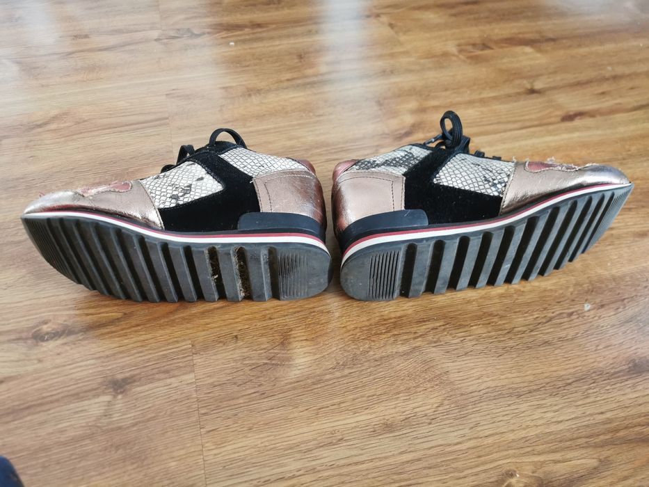 Ténis senhora n37 pele