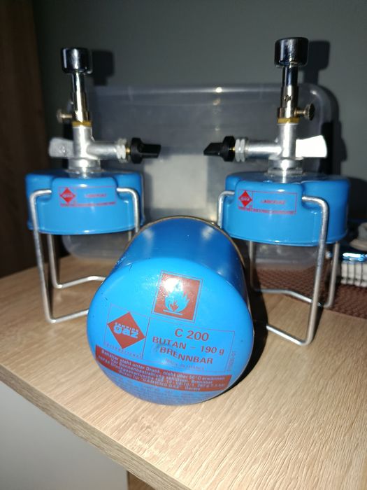 Palnik Bunsena firmy Labogaz do badań laboratoryjnych