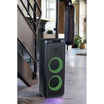 Coluna Boombox Bluetooth Metronic Party Speaker 600W - Preto