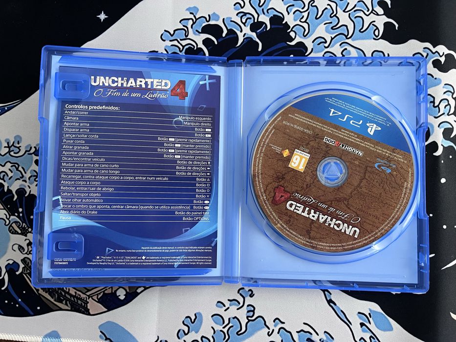 Jogo Uncharted 4 Ps4