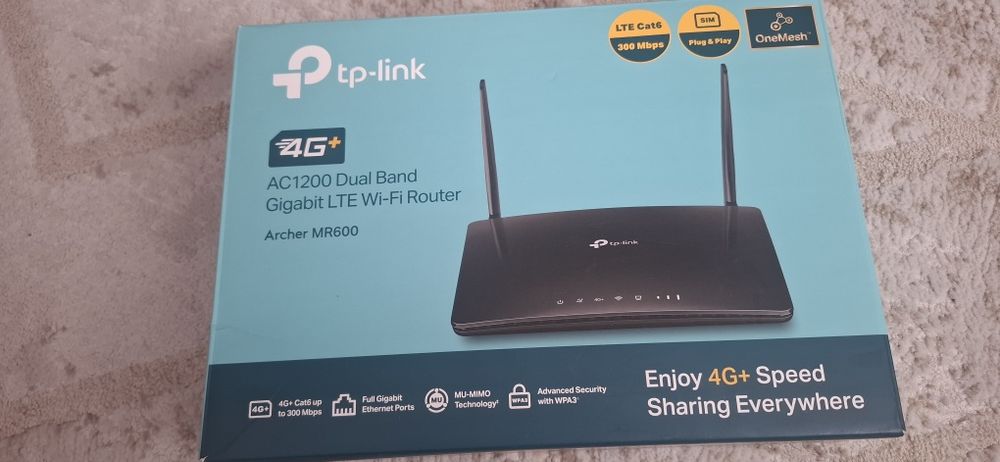 Router TP-LINK Archer MR600 LTE SIM AC1200