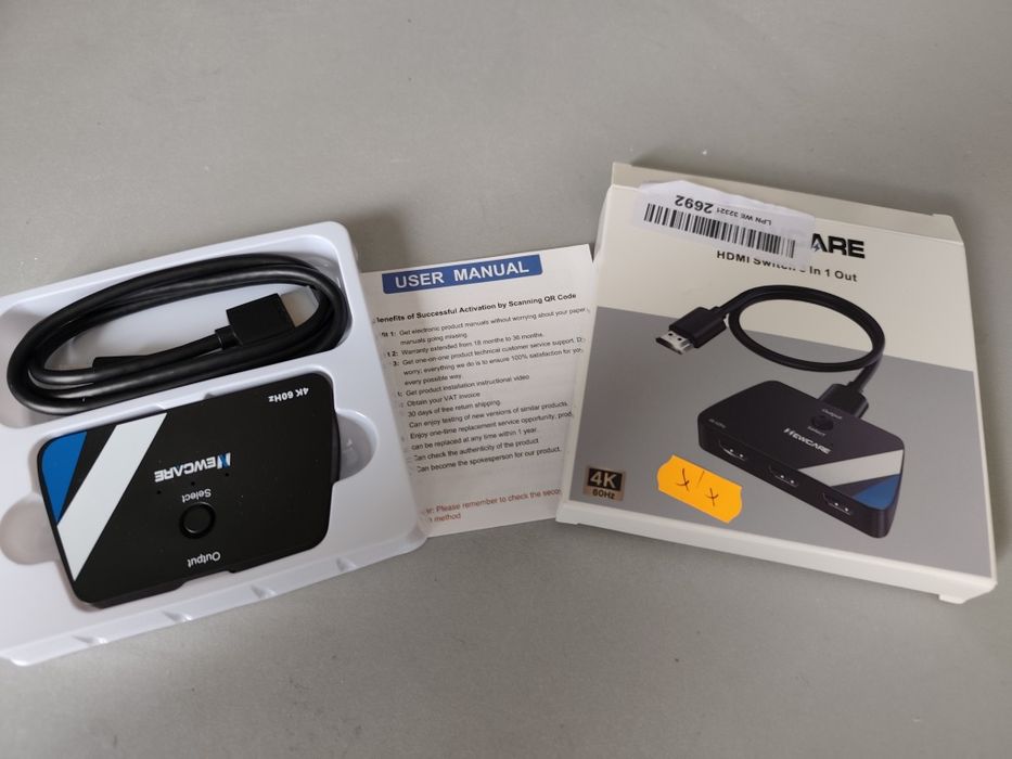 przełącznik HDMI (HDMI Switch) marki Newcare,