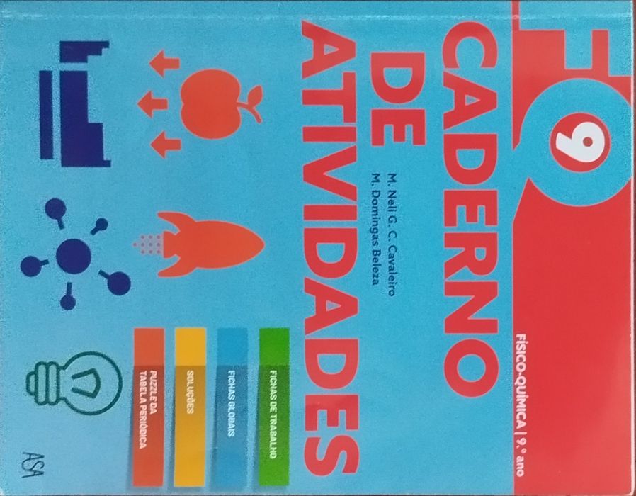 Cadernos de atividades do 9°ano - 6€ cada um