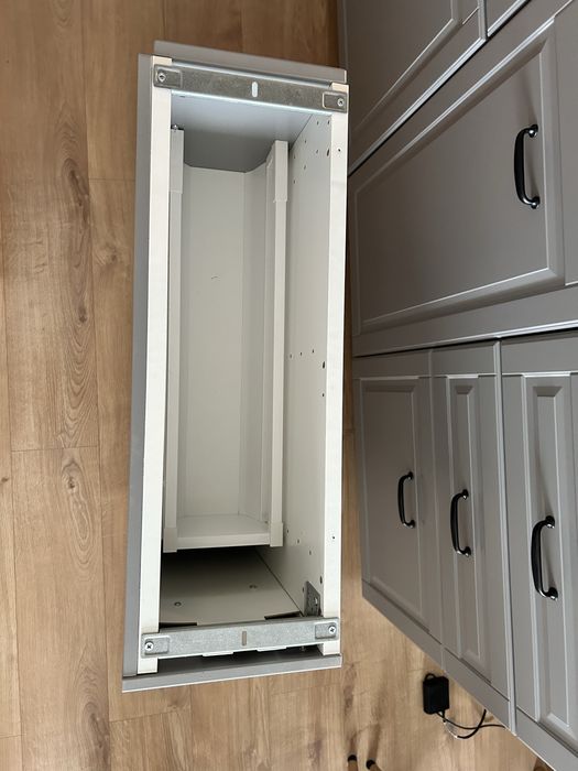 Szafka kuchenna cargo IKEA BODBYN szary 20x60x90