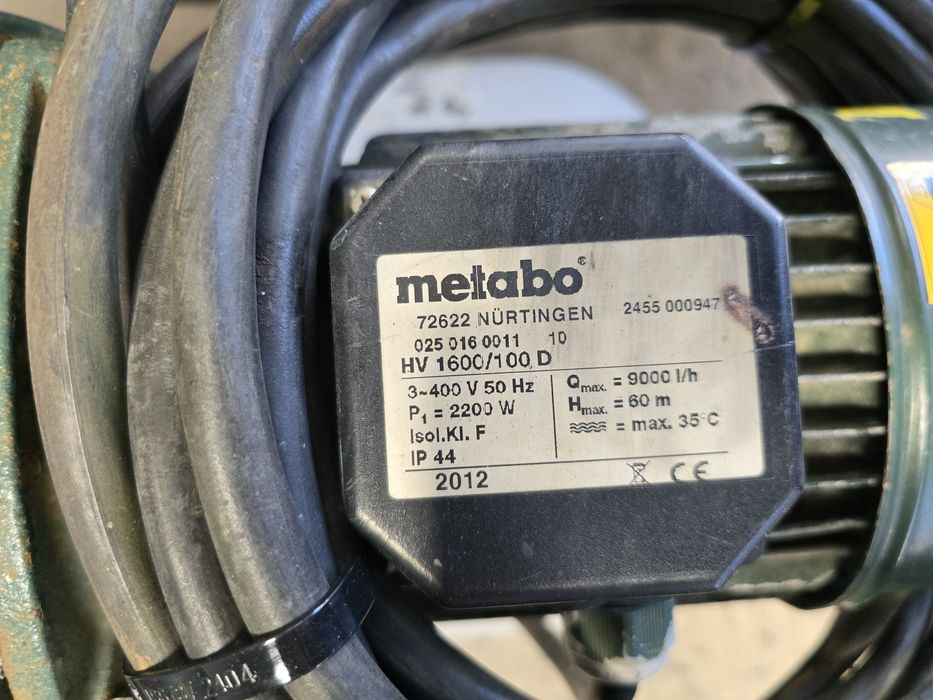 Hydrofor Pompa Metabo HV1600