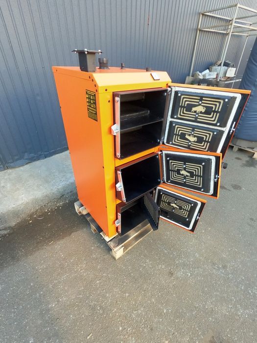 ‼А К Ц І Я Твердопаливний Котел Бізон КВАТРО. ККД-93% Сталь 6мм.: 36 ...