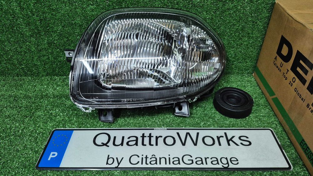 Otica Farol Esquerdo Renault Clio I 1998 ref 551-1130L-LD-EM NOVO