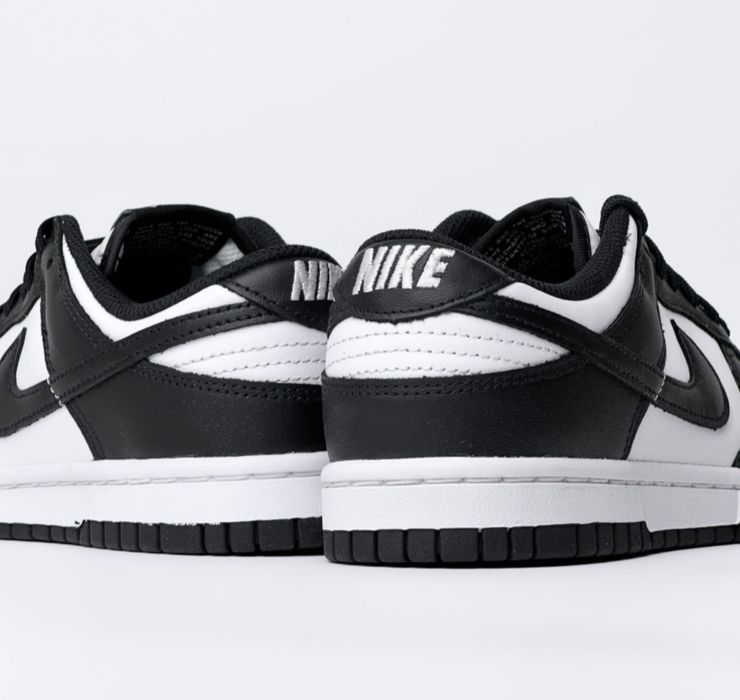Кросівки кеди Nike Dunk Low Retro White Black Panda оригінал опт нові