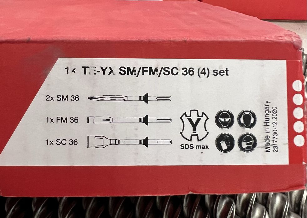 Zestaw dłut hilti Sds Max