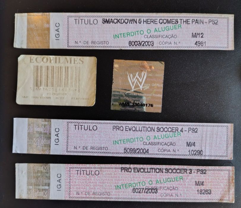 6 Videojogos PS2/PlayStation 2