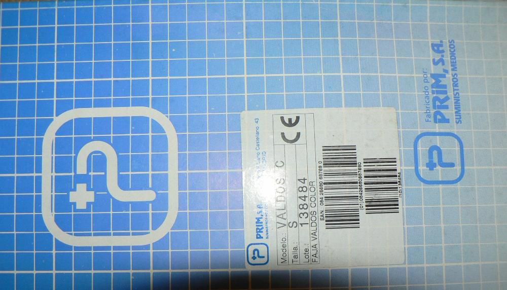 Cinta lombar Elástica tamanho S