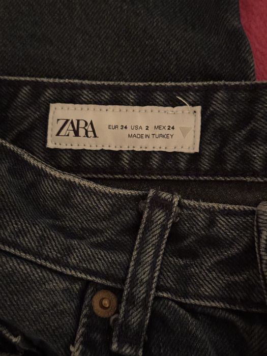 Джинси zara сині