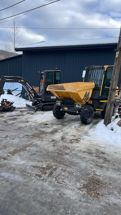 Usługi minikoparką Yanmar SV 08. Wynajem z operatorem. 140 zł/h