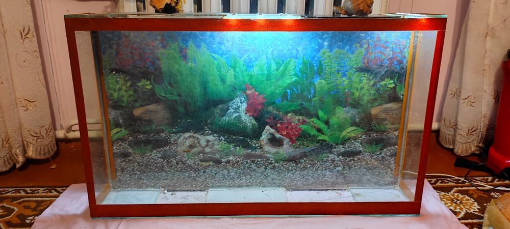 Продам аквариум 70л.     90*15*50 см.