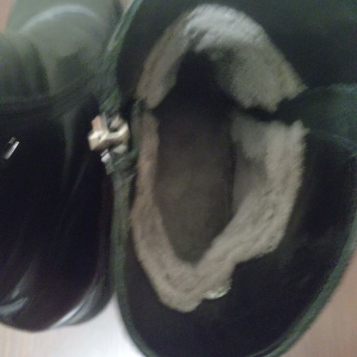 Ботинки женские зимние кожа в идеальном состоянии