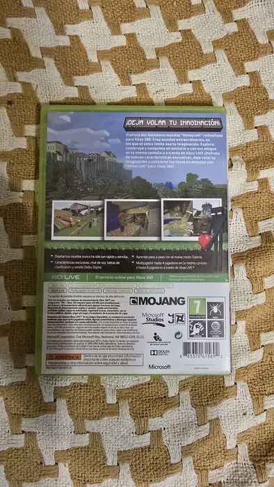 Minecraft xbox360 em bom estado