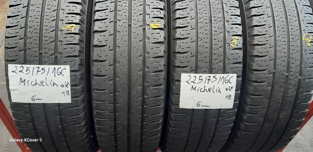Opony Wielosezonowe 225÷75÷16C÷.MICHELIN.499 zł kpl-4 Sztuki.GWARANCJA