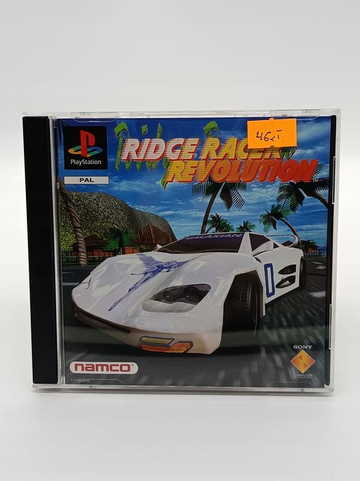 ridge racer revolution psx sony playstation (psx) nowe pudełko zastępcze