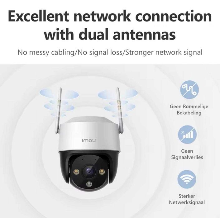 Поворотна камера IMOU Cruiser SE+ 5 МП (IPC-K7CP-5H1WE) + карта 64 гб