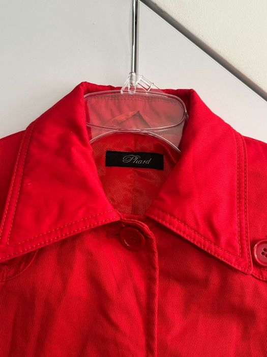 Czerwony płaszcz damski XS Phard