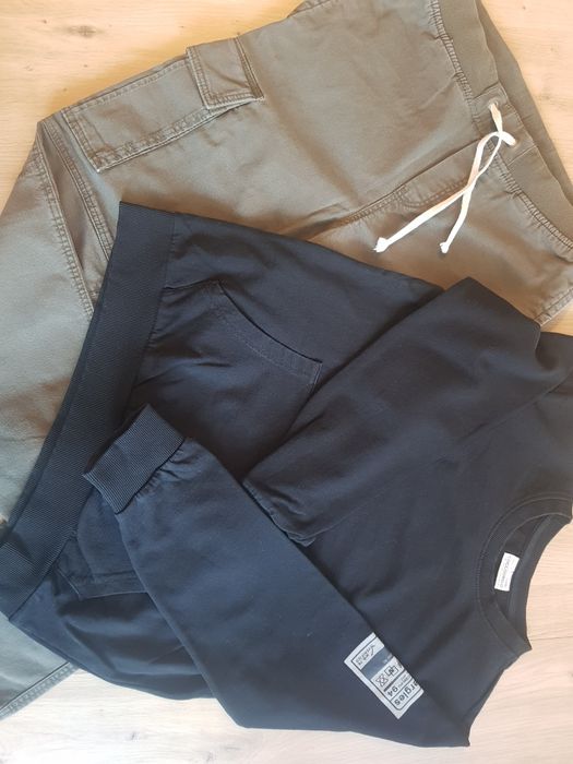 Zestaw r. 158 bluza Coccodrillo i spodnie joggery H&M