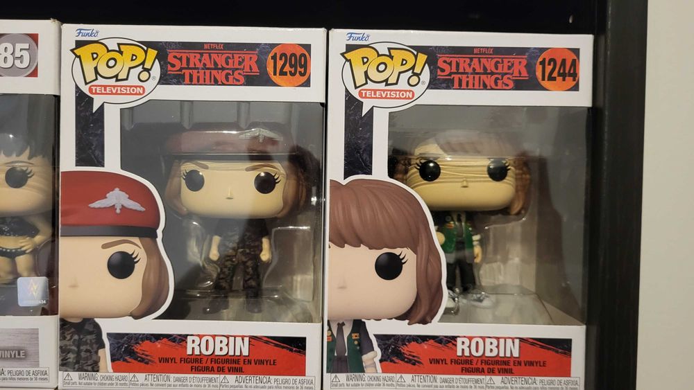 Funko Pop! Stranger Things #1461 & #1244 Robin