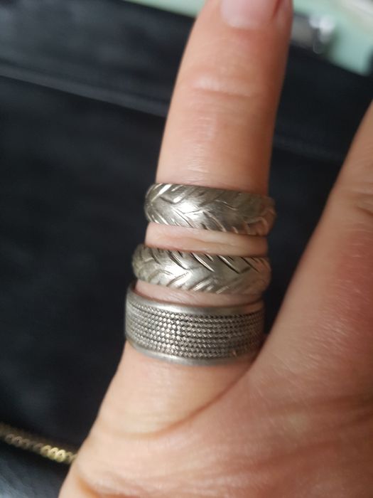 Мужские серебряные кольца