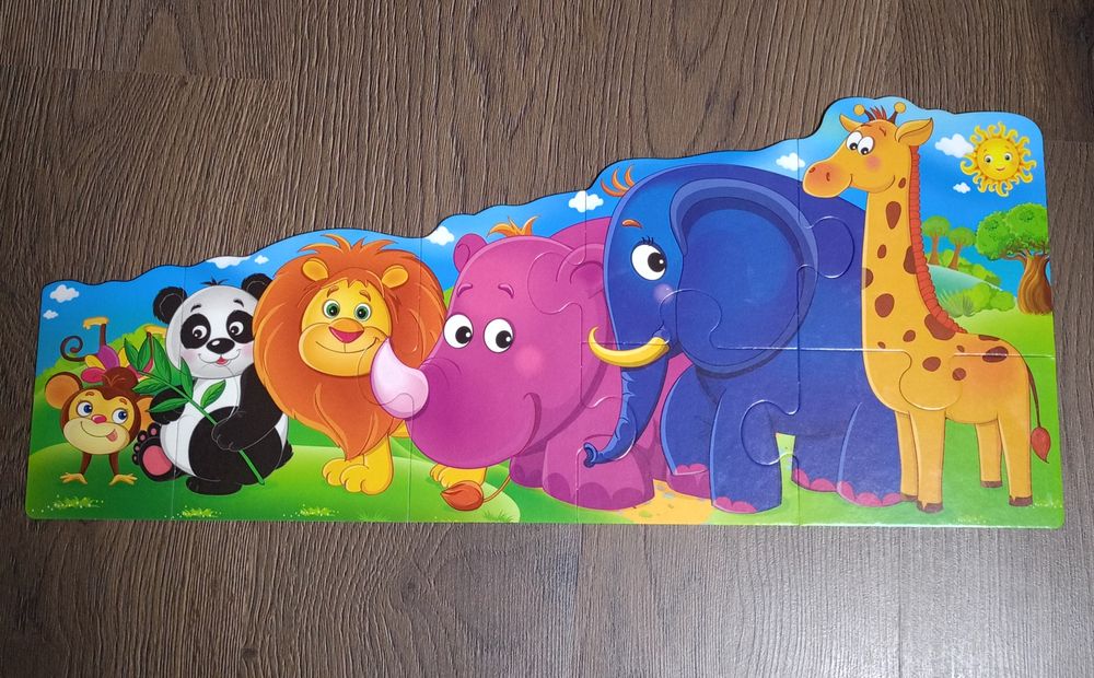 Дитячі пазли Зоосвіт для найменших .