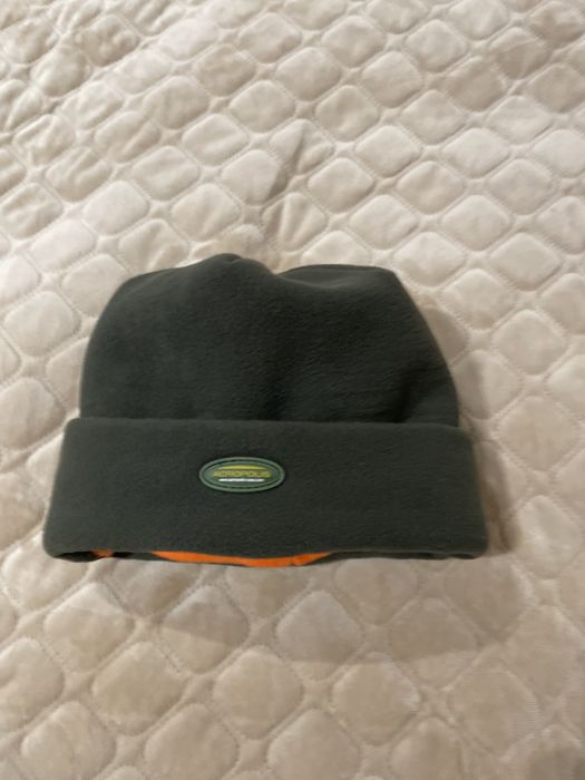 Шапка зимова Acropolis, зелена,фліс, нова