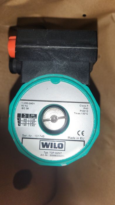 pompa c.o. wilo top-s 25/7  1~230v