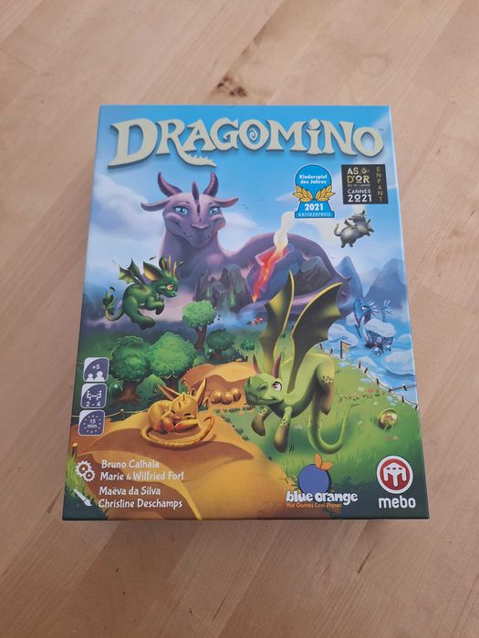 DRAGOMINO - Jogo de Tabuleiro - crianças