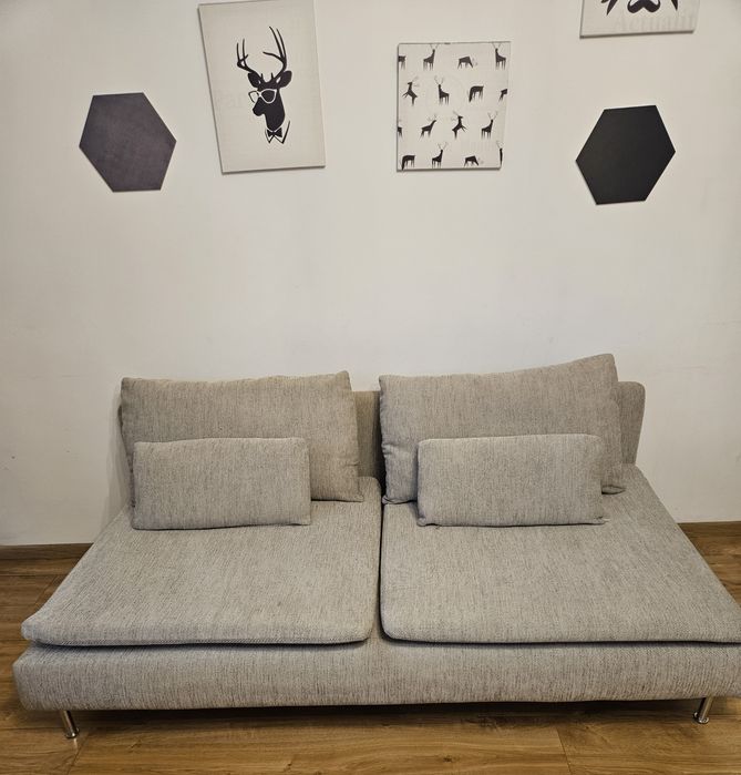 sofa Ikea Soderhamn kanapa sekcja 3 osobowa nowoczesna niska GRATIS