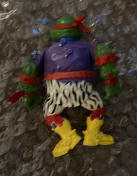 1991 TMNT,Ninja Turtles Rock N Rollin' Heavy Metal Raph