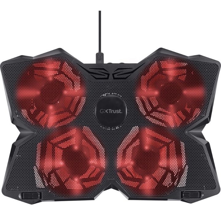 Підставка для ноутбука Trust GXT278 YOZU COOLING (17.3") Red Led Black (20817_TRUST)