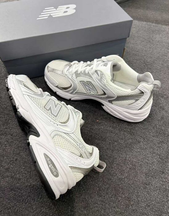 New Balance 530 White Silver Metallic R.38