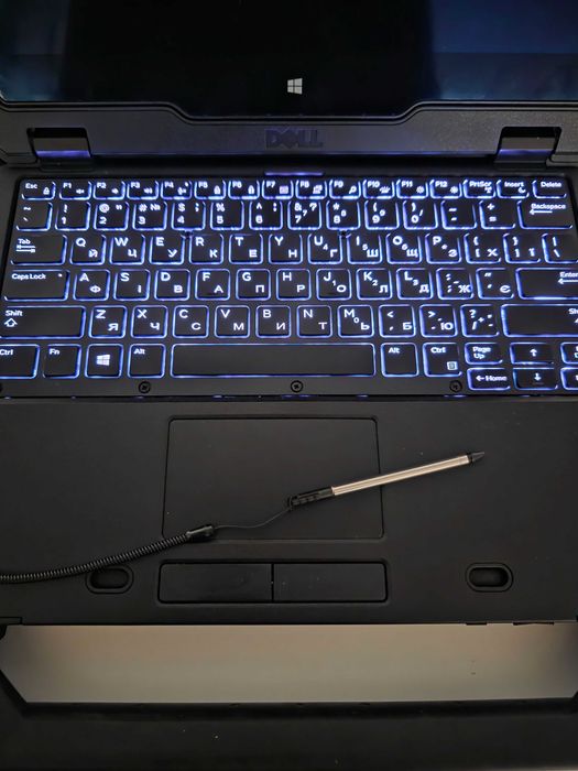 Захищений ноутбук трансформер Dell 7214 Rugged Extreme i7-6600U COM