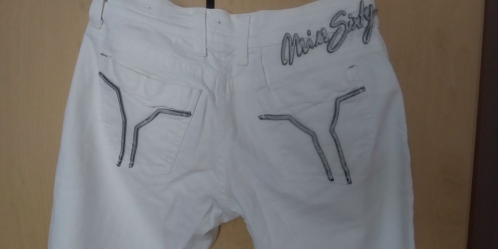 Spodnie białe Miss Sixty r.M