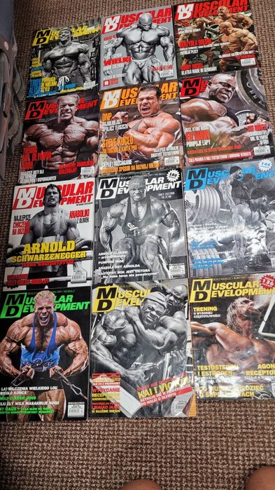 Muscular development zestaw 12 numerow