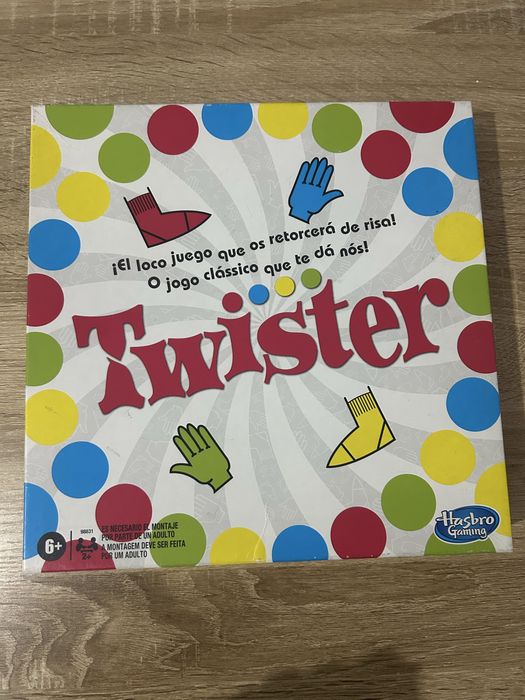 Jogo Twister usado uma vez