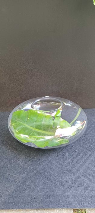 Taça vidro fundo redondo