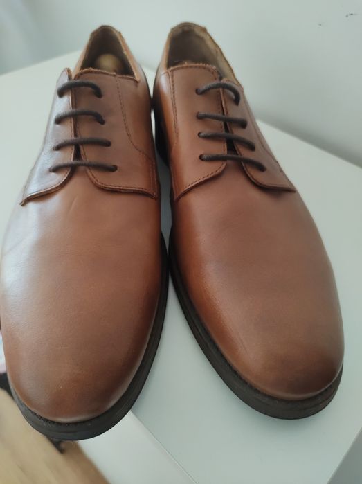 Selected Homme rozmiar 42 skórzane półbuty męskie