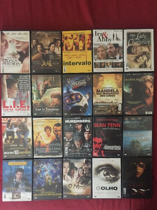 Vendo 38 DVD´s originais