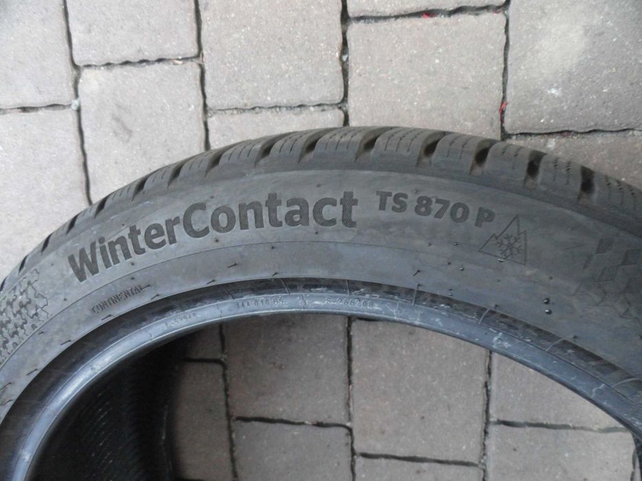 225/45R18 Continental 2 sztuki ZIMA 2025 rok JAK NOWE