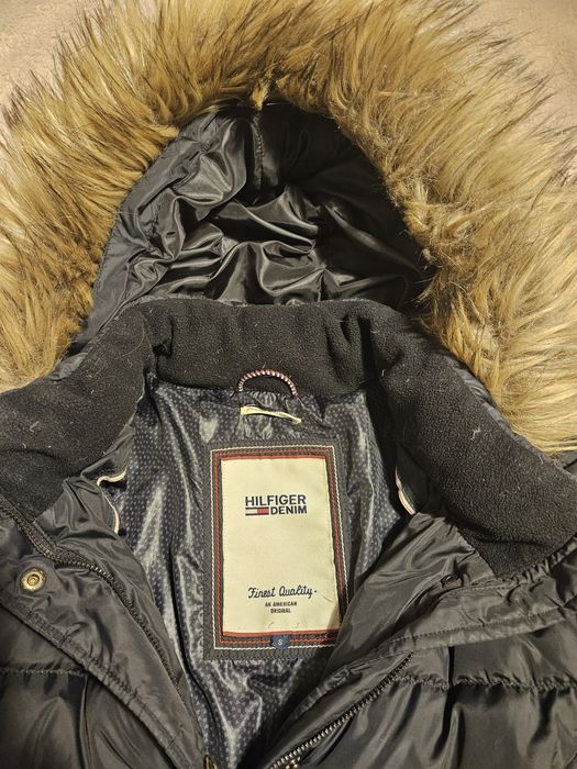 Kurtka puchowa Tommy Hilfiger s czarna damska