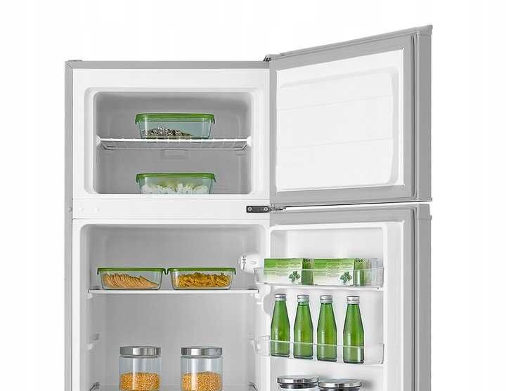 Lodówka Lodówko Zamrażarka Chłodziarka Vivax 159cm 235L Inox 41dB