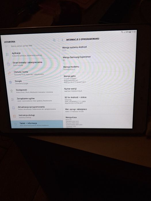 Tablet samsung sm-t555