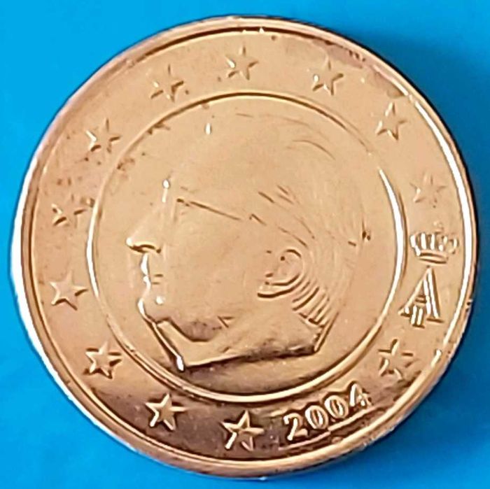 2 Cêntimos de 2004 da Bélgica, Alberto II