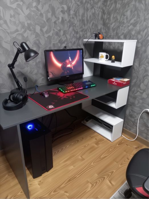 Письмовий комп’ютерний офісний стіл Парта Письменный компьютерный стол