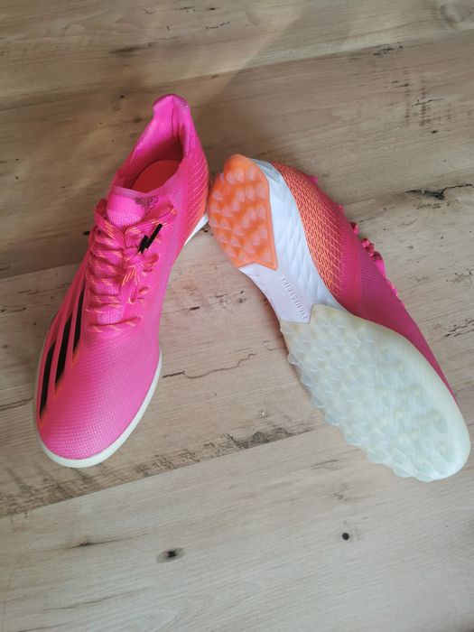 Buty do piłki nożnej Adidas X Ghosted. 1 Shock Pink