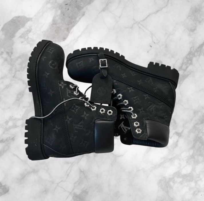 Timberland x louis vuittom buty czarne